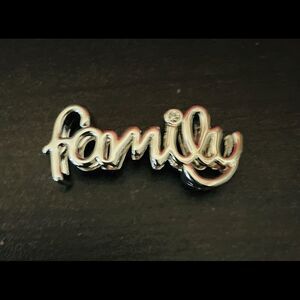 Origami Owl Silver Family Wrap Bracelet Slider